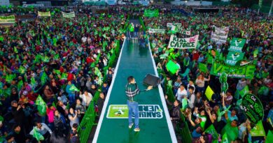 Partido Verde reúne a más de 50 mil personas y demuestra su fuerza, unidad y liderazgo en SLP
