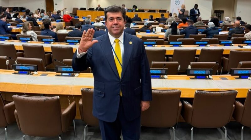 Pedro Haces Barba lleva a la ONU propuestas para acelerar cumplimiento de la Agenda 2030