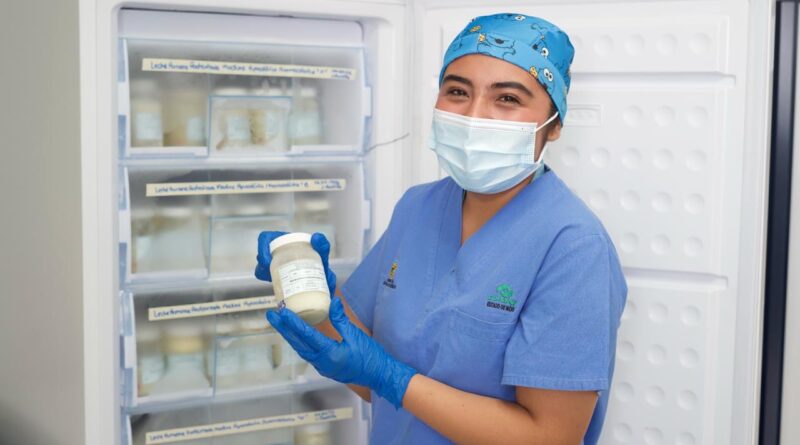 Recolecta Gobierno del EdoMéx en 2025 más de 8 mil litros de leche humana en beneficio de 5 mil recién nacidos