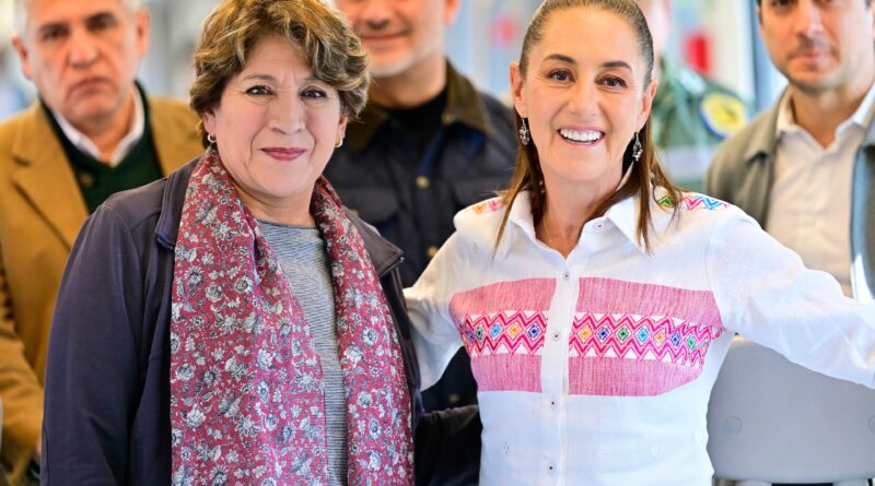 De Lago de Guadalupe a Ecatepec, Presidenta Claudia Sheinbaum y Gobernadora Delfina Gómez recorren hoy estos tres municipios del EdoMéx