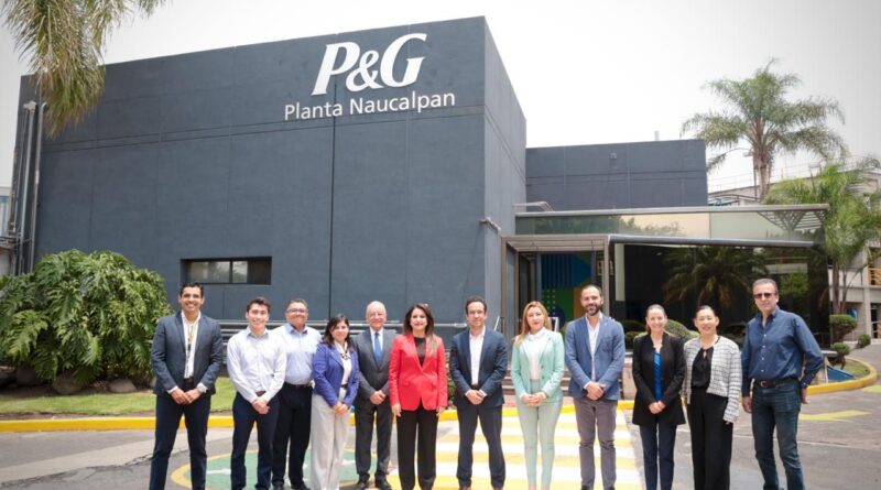 Gobierno de Delfina Gómez atrae inversión de “Procter & Gamble” por 140 mdd para ampliar planta en Naucalpan