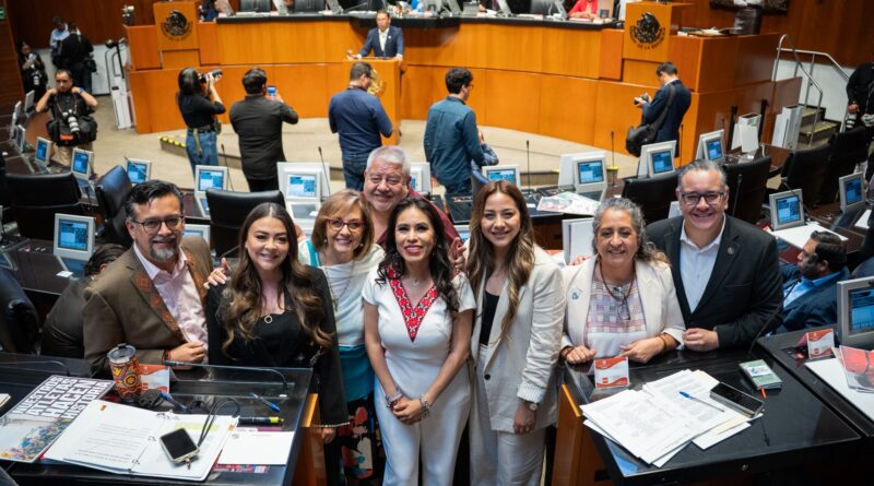 Cierran filas senadores de Morena con la Presidenta ante descalificaciones mediáticas