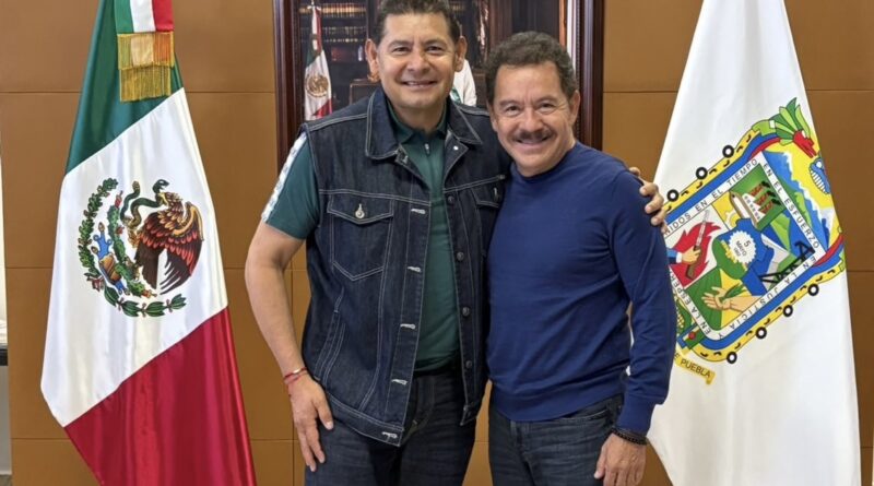 Ignacio Mier y Alejandro Armenta refrendan alianza por el bienestar de Puebla Ignacio Mier y Alejandro Armenta refrendan alianza por el bienestar de Puebla