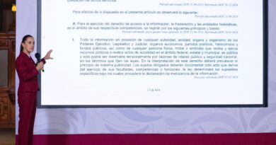 No hay censura; el derecho de las audiencias es un principio constitucional: presidenta Sheinbaum