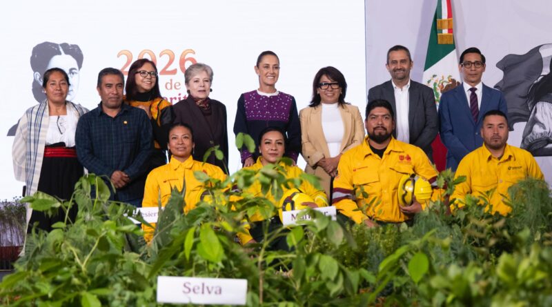Claudia Sheinbaum presenta Jornada Nacional de Reforestación 2026; se plantarán 6.6 millones de árboles