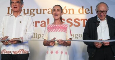 Estamos recuperando la salud como derecho humano: Claudia Sheinbaum inaugura primera etapa del Hospital General del ISSSTE en Tampico