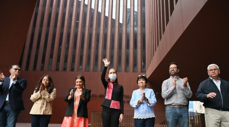 Presidenta Claudia Sheinbaum inaugura Centro Nacional de Atención Agraria y Archivo General Agrario en CDMX