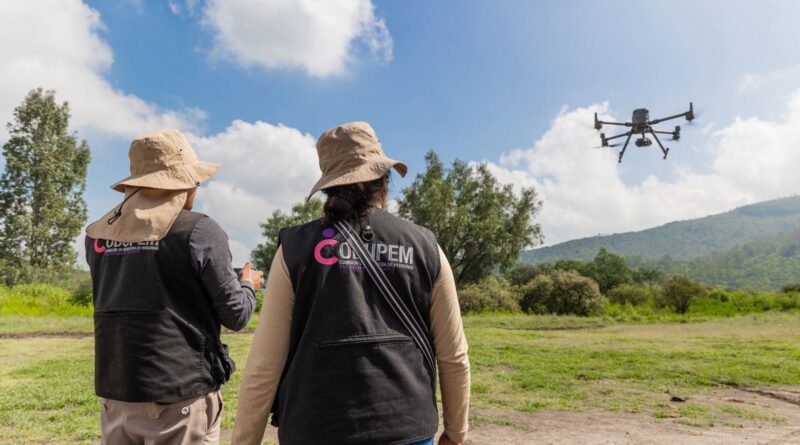 Con drones, georradares y cámaras acuáticas, Gobierno de EdoMéx apoya en búsqueda de personas