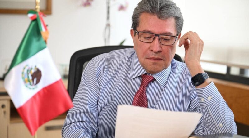En designación de la presidencia de la Mesa Directiva, Morena va a respetar la ley: Ricardo Monreal