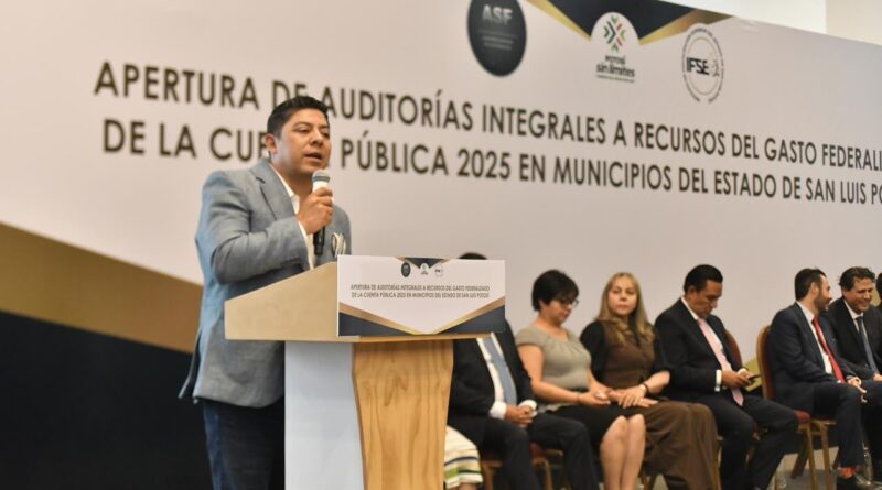 En San Luis Potosí cada peso público se revisa y se transparenta: Ricardo Gallardo