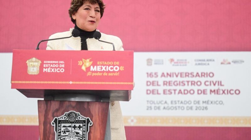 Acerca Gobernadora Delfina Gómez Registro Civil a las comunidades; garantiza identidad jurídica con más de 1.7 millones de actos registrales