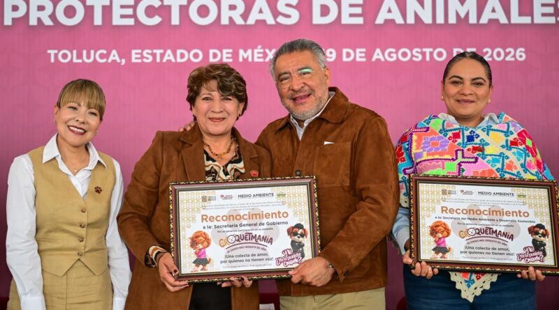 Gobierno de Delfina Gómez hace historia con entrega de 94 toneladas de alimento recolectado en campaña “Croquetmanía” para perros y gatos rescatados