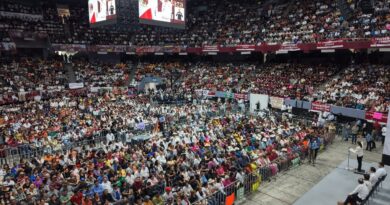 La 4T significa justicia y bienestar para el pueblo: presidenta Sheinbaum encabeza asamblea de Honestidad y Resultados en Sonora La 4T significa justicia y bienestar para el pueblo: presidenta Sheinbaum encabeza asamblea de Honestidad y Resultados en Sonora