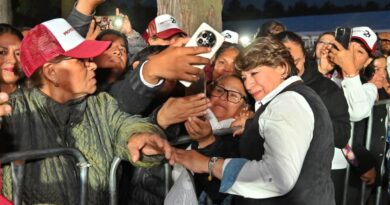 Gobernadora Delfina Gómez y 65 mil mexiquenses reciben a la Presidenta Claudia Sheinbaum en Toluca
