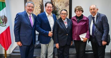 Revisa Gobernadora Delfina Gómez con titulares de Segob y SEP avances de Plan Integral de Zona Oriente del EdoMéx