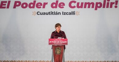 Anuncia Gobernadora Delfina Gómez construcción de “Centros Colibrí” para niños; reporta 333 obras viales y de repavimentación en el Valle de México