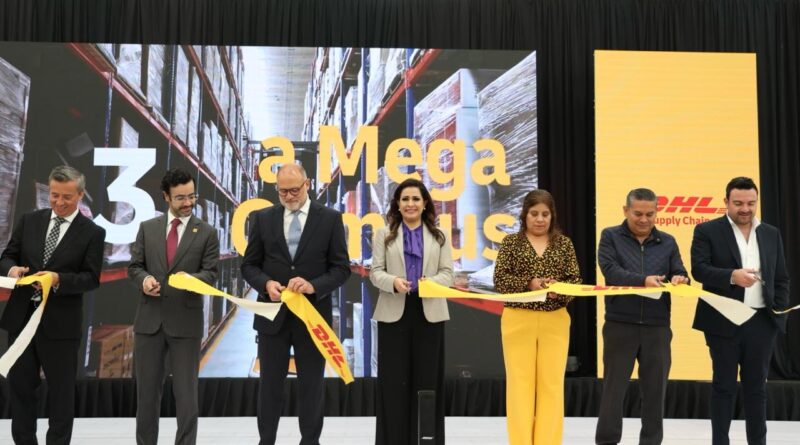 Atrae Gobierno de Delfina Gómez inversión de DHL cercana a 300 millones de pesos en Nextlalpan