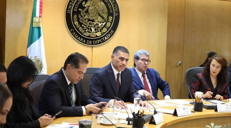 Jucopo se reúne con el secretario de Seguridad y Protección Ciudadana, Omar García Harfuch