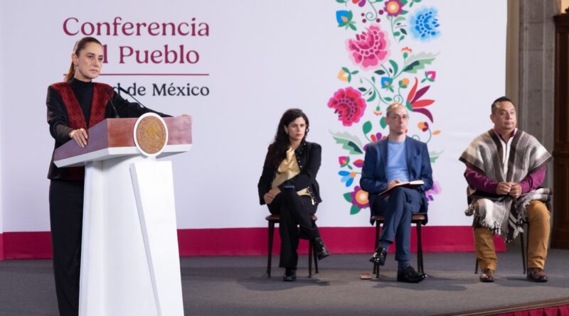 Claudia Sheinbaum presenta decreto para garantizar que plataformas digitales sean espacios seguros para niñas, niños y adolescentes