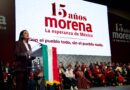 Festeja Morena 15 años de su creación