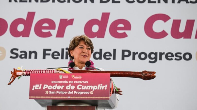 Reconstruye Gobernadora Delfina Gómez más de 31 km de caminos en el Norte del EdoMéx