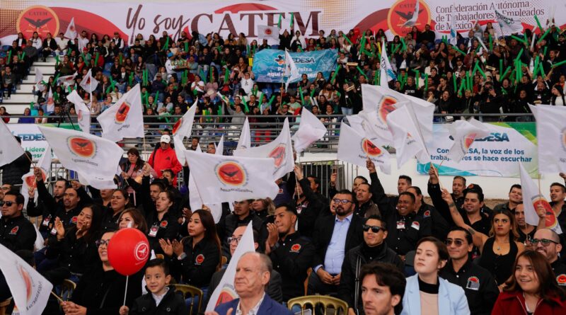 Desde Aguascalientes, Pedro Haces reafirma su lealtad a la presidenta Sheinbaum y a la Cuarta Transformación de México